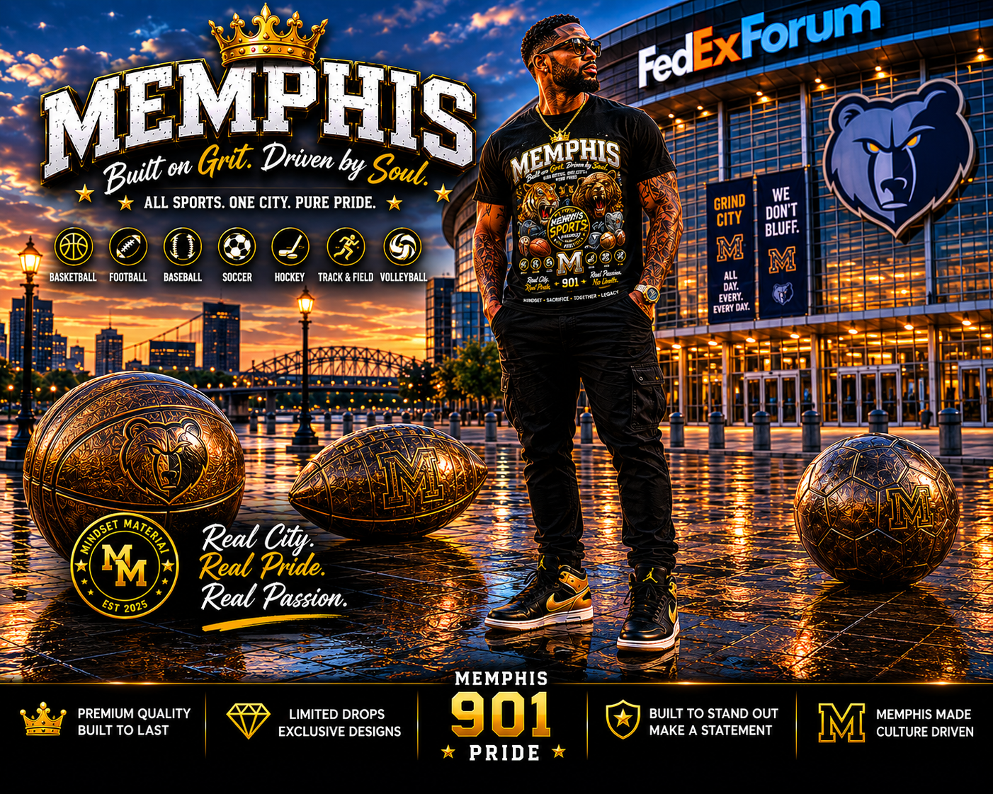 Memphis Edition — Built on Grit. Driven by Soul.