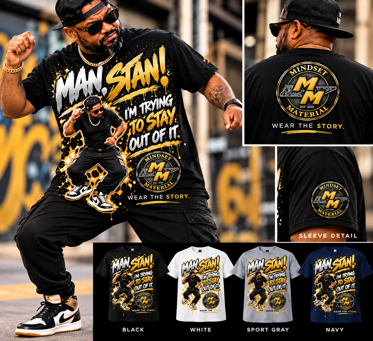 MAN, STAN! — This Is Treacherous Tee